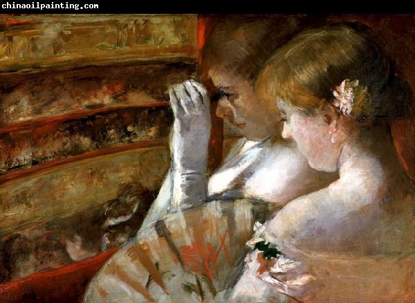 Mary Cassatt A Corner of the Loge