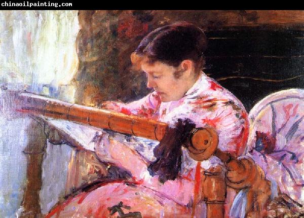 Mary Cassatt Lydia at the Tapestry Loom