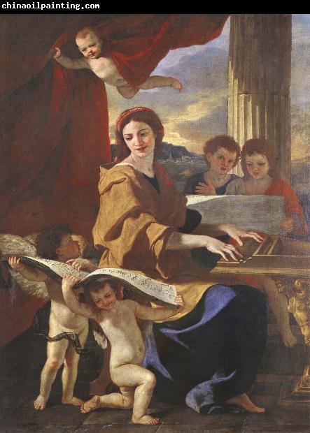 Nicolas Poussin St Cecilia