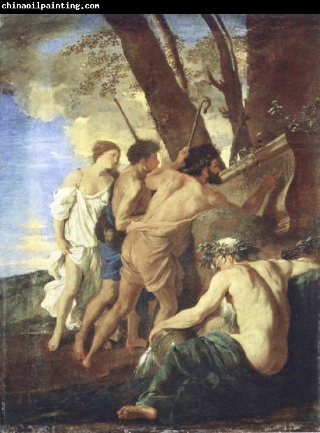 Nicolas Poussin the arcadian shepherds