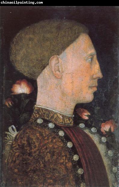 PISANELLO Portrait of Leonello d este