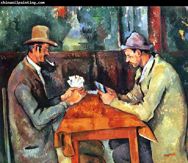 Paul Cezanne The Cardplayers