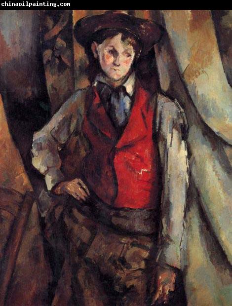 Paul Cezanne Boy in a Red Vest