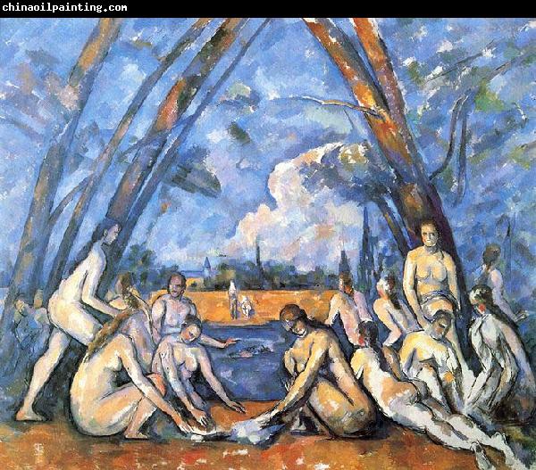 Paul Cezanne Les Grandes Baigneuses