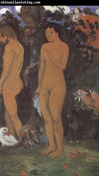 Paul Gauguin Adam Eve