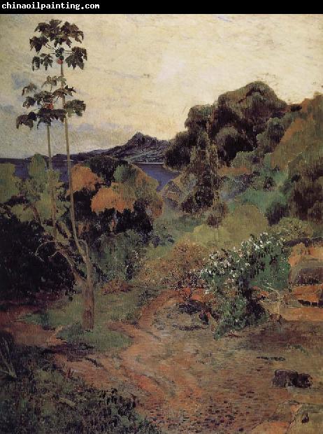 Paul Gauguin Martinique tropical plants