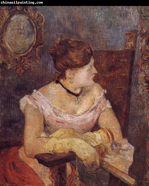 Paul Gauguin Evening dress of Mette