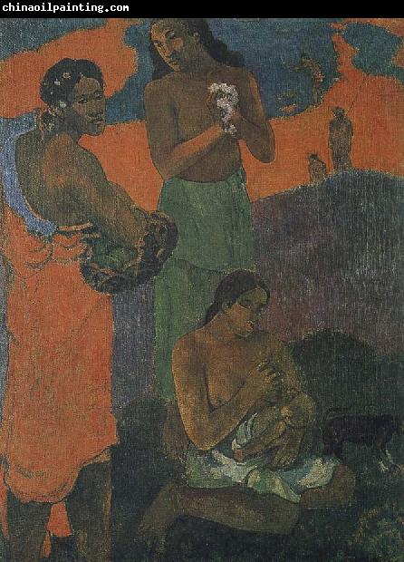 Paul Gauguin Motherly love