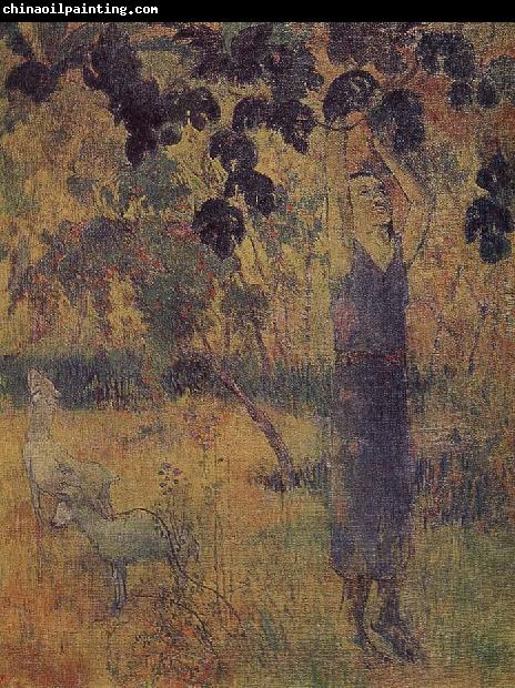 Paul Gauguin Fruit picking son of man