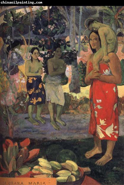 Paul Gauguin Maria visits