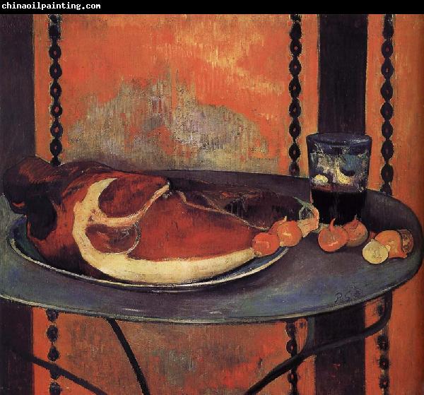 Paul Gauguin There is still life ham