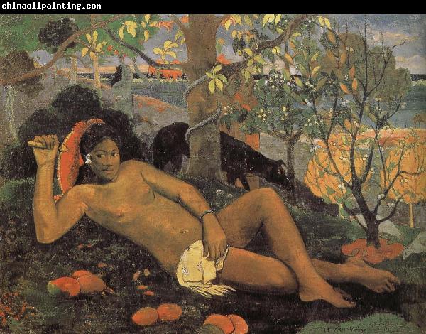 Paul Gauguin Woman with Mango