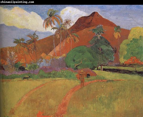 Paul Gauguin Tahitian Landscape