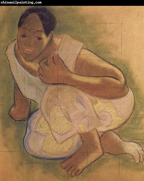 Paul Gauguin Tahiti woman