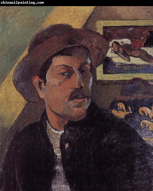 Paul Gauguin Hat self-portraits