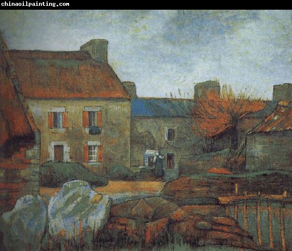 Paul Gauguin Poore farmhouse