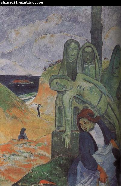 Paul Gauguin Green Christ