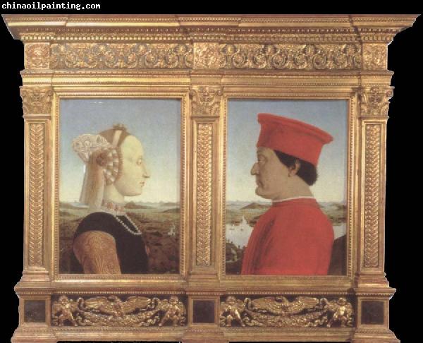 Piero della Francesca Portraits of Federico da Montefeltro and Battista Sforza