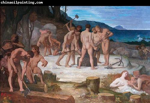 Pierre Puvis de Chavannes Musee de Picardie. cliche H.Maertens