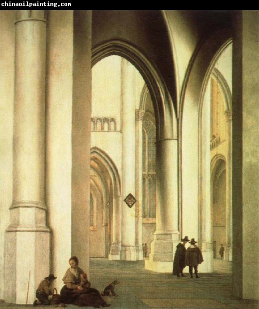 Pieter Jansz Saenredam interior of the st.bavo church,haarlem