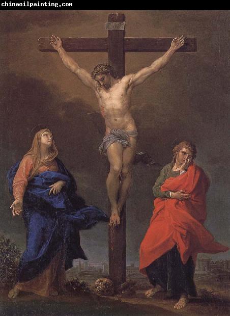 Pompeo Batoni The Cross of Christ, the Virgin and St. John s Evangelical