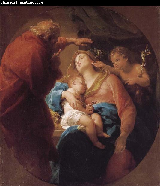 Pompeo Batoni Holy Family with St. John the Baptist