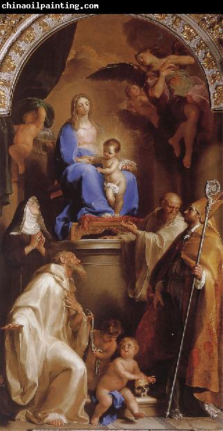 Pompeo Batoni The Virgin and Child with real Fupiyeluo, Kasituola, Ford, Rudolf