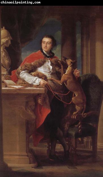 Pompeo Batoni Charles Compton, North Khan Compton VII command