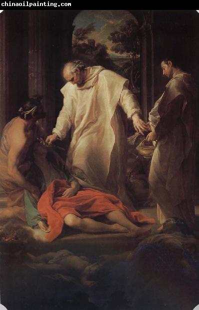 Pompeo Batoni Detuo Luo Fu Bona really mei and treatment of the dead