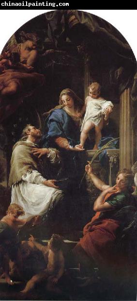 Pompeo Batoni Notre Dame, and the Son in St. John's Nepomuk