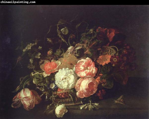 Rachel Ruysch flowers and lnsects