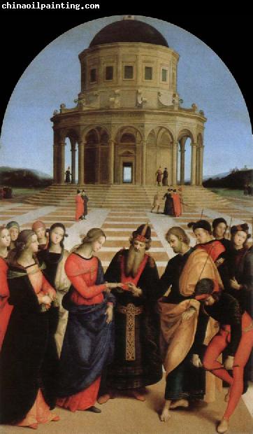 Raphael marriage of the virgin