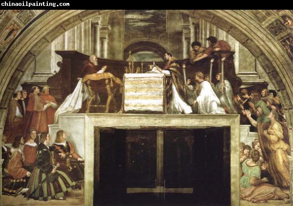 Raphael the mass of bolsena