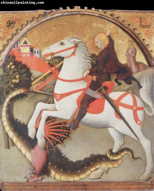 SANO di Pietro St.George and the Dragon