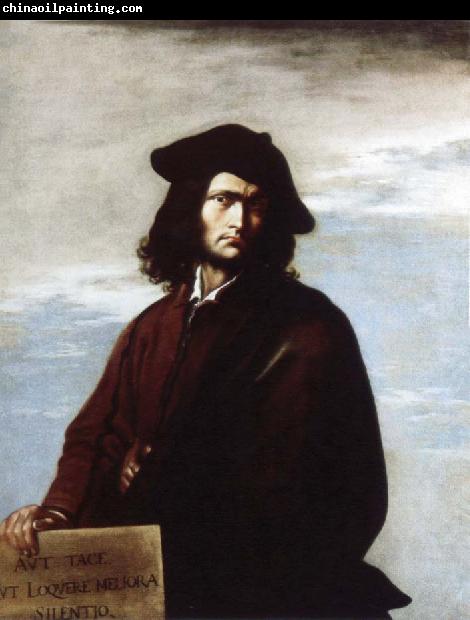 Salvator Rosa self portrait as a philosopher