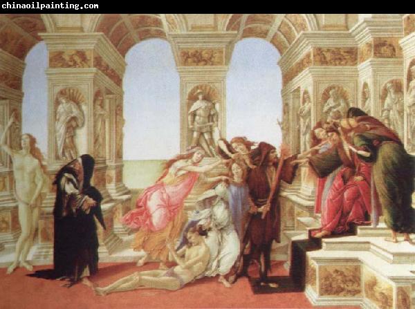 Sandro Botticelli calumny of apelles