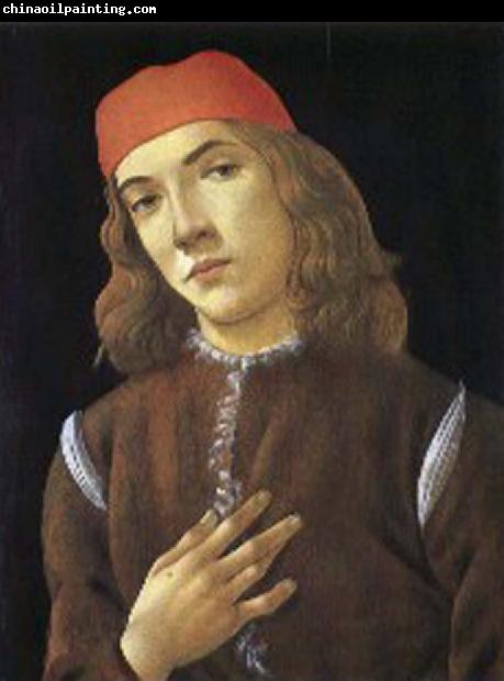 Sandro Botticelli Portrait of youth