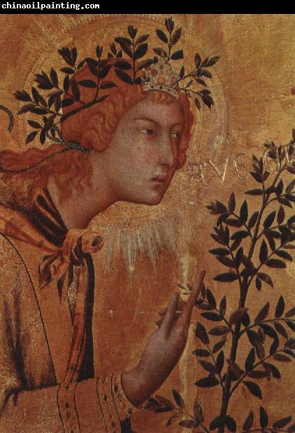 Simone Martini angeln gabriel, bebadelsen