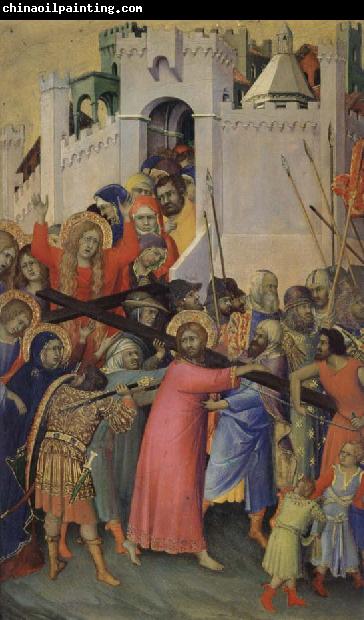 Simone Martini Jesus crucified like back