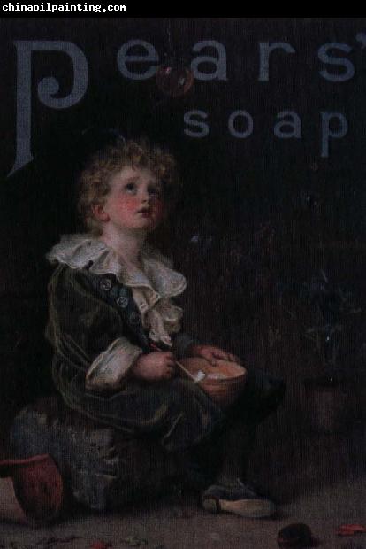 Sir John Everett Millais reklamtavla for pears pears soap med bubblor