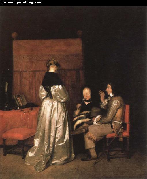 TERBORCH, Gerard parental admonition