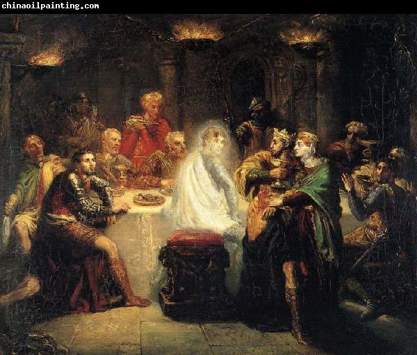 Theodore Chasseriau The Ghost of Banquo