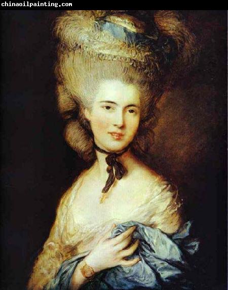 Thomas Gainsborough Lady in Blue