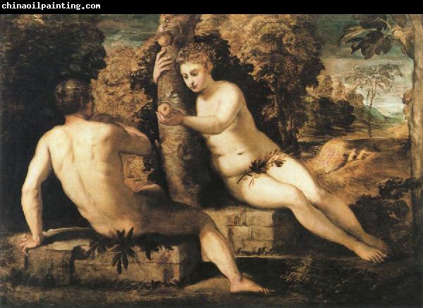 Tintoretto adam and eve