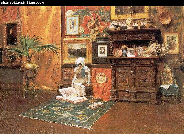 William Merritt Chase In the Studio