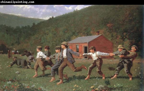 Winslow Homer snap the whip