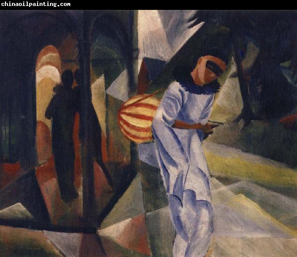 auguste macke pierrot