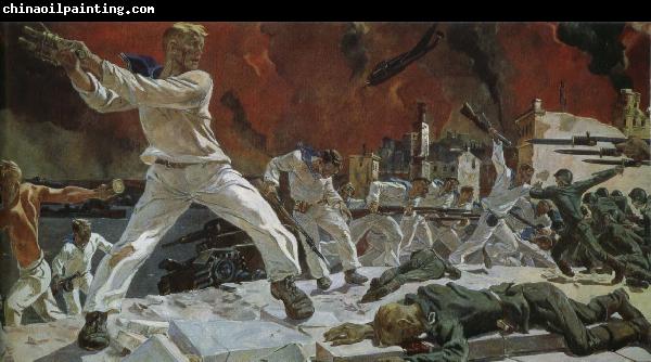 unknow artist Battle of Sevastopol