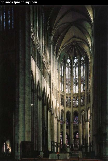 unknow artist Beauvais Cathedral, part of the choir