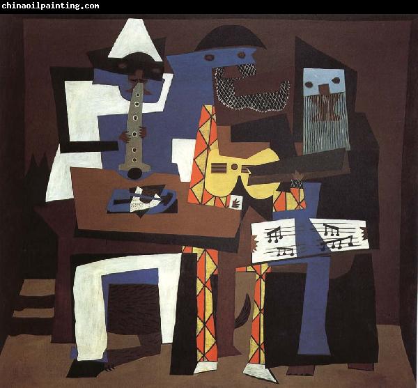 unknow artist Three musicians